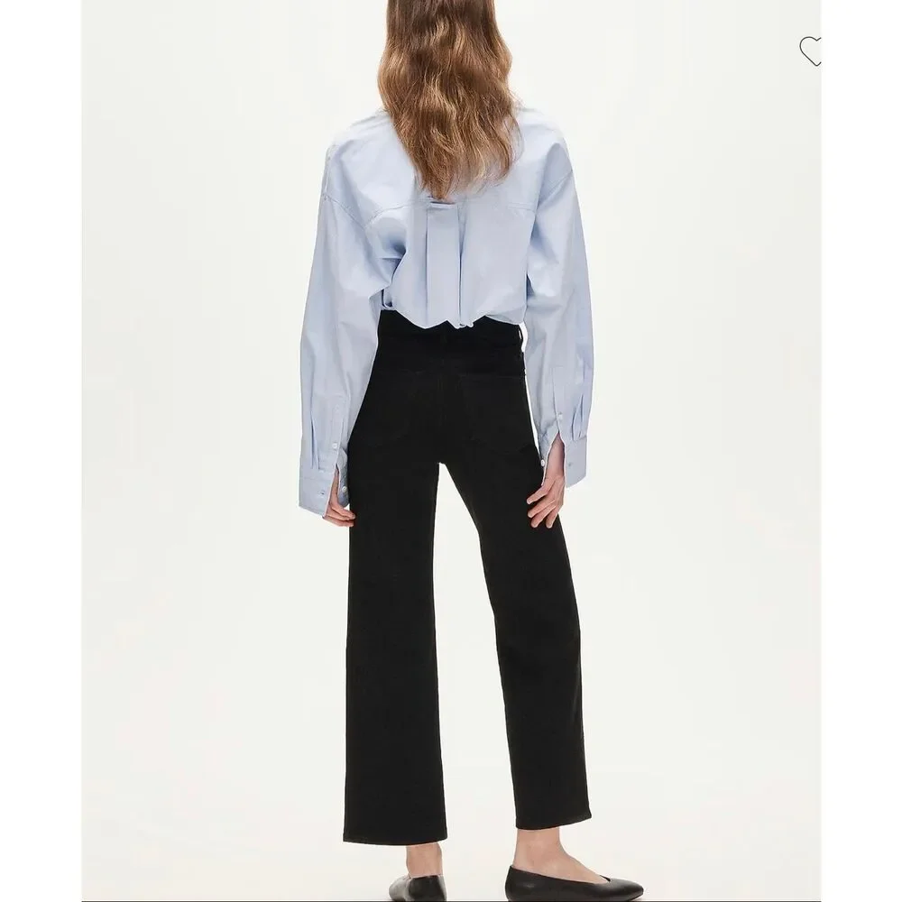 J. Crew Slim-wide jean in Black NWT Size 27P